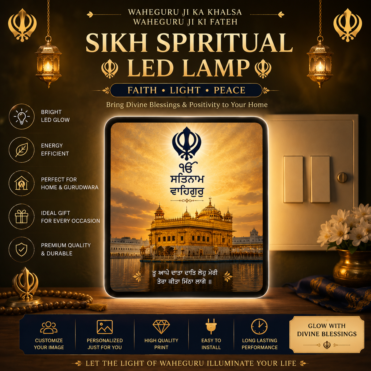 Spiritual Led Lamp